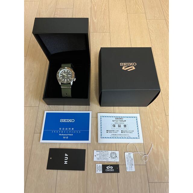 試着のみ SEIKO 5 SPORTS HUF LIMITED EDITION腕時計(アナログ)