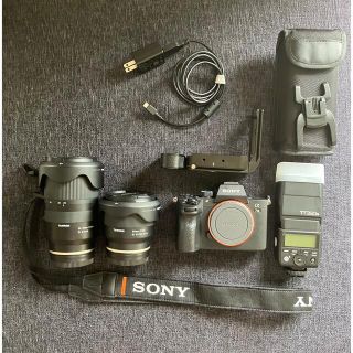 ソニー(SONY)のSONY α7Ⅲ 美品　レンズセット (ミラーレス一眼)