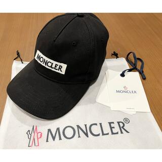 モンクレール(MONCLER)のモンクレール　ロゴキャップ　Black(キャップ)