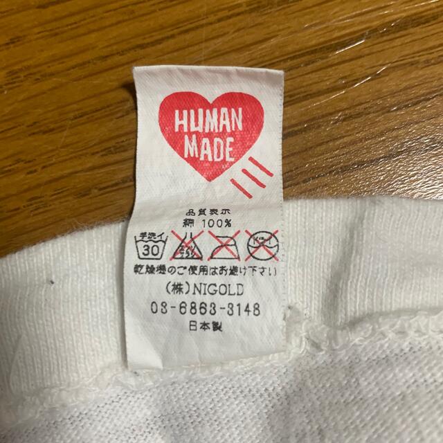 HUMAN MADE(ヒューマンメイド)のhuman made ヒューマンメード　tシャツ クマ　希少　NIGO メンズのトップス(Tシャツ/カットソー(半袖/袖なし))の商品写真