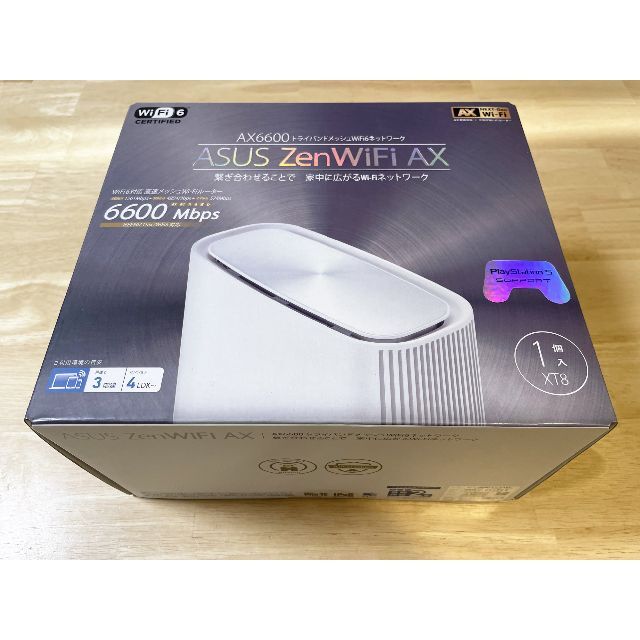 USB31Gen1×1外形寸法【新品】ASUS ZenWiFi AX（XT8）Wi-Fi6対応無線ルーター