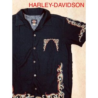 ハーレーダビッドソン(Harley Davidson)のHARLEYー DAVIDSON　珍しいサマーシャツ(シャツ)
