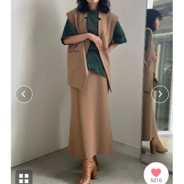 Ameri VINTAGE(アメリヴィンテージ)の完売品‼️AMERI❤️OTONA WRAP VEST SET UP DRESS レディースのレディース その他(セット/コーデ)の商品写真