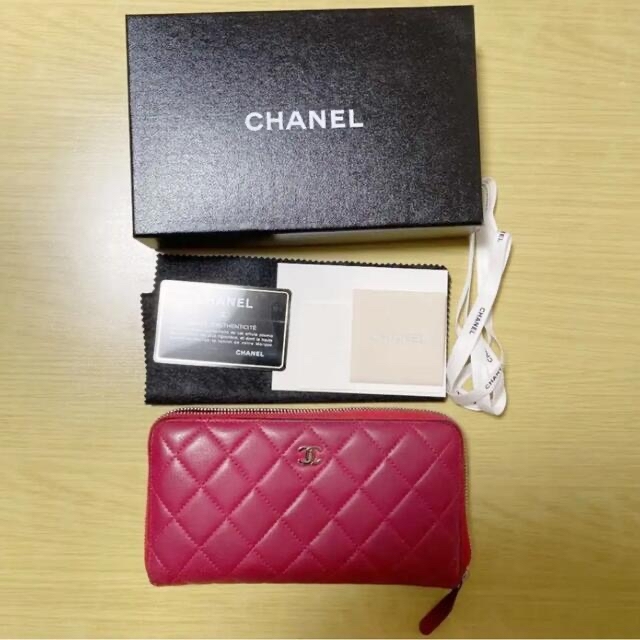 【正規店購入】CHANEL 長財布レディース