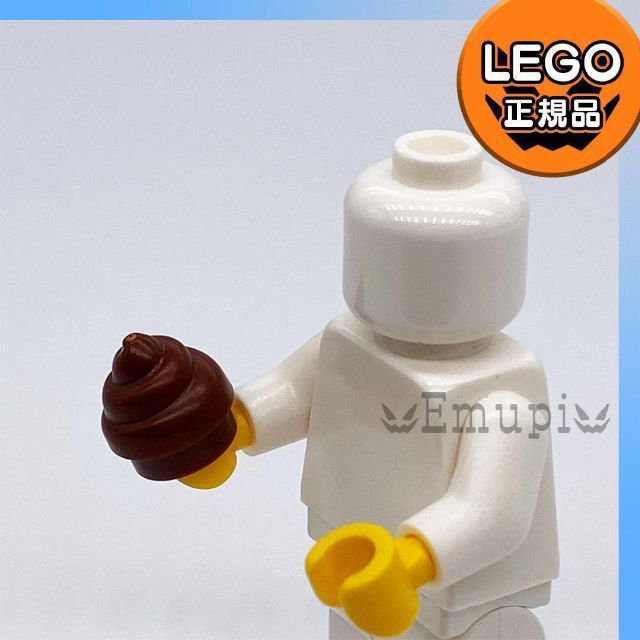 Lego(レゴ)の【新品・夏 サマーセール】LEGO 茶色 ソフトクリーム 3個セット  キッズ/ベビー/マタニティのおもちゃ(知育玩具)の商品写真