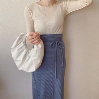 baserange brig skirt(ロングスカート)