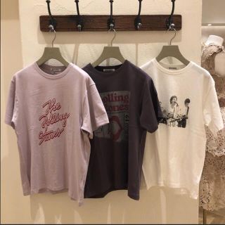 スナイデル(SNIDEL)のSNIDEL feat. THE ROLLING STONES♡Tシャツ♡新品(Tシャツ(半袖/袖なし))