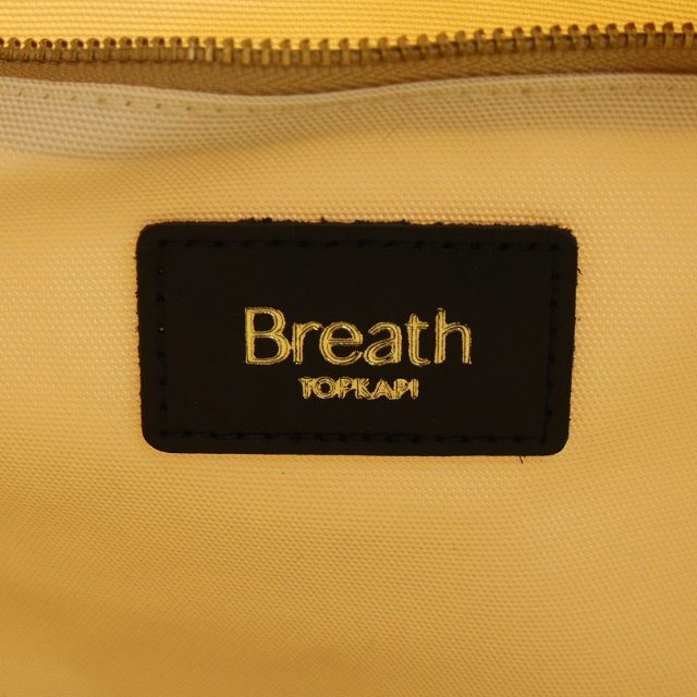 トプカピ BREATH CALM トートバッグ ハンドバッグ ベージュ 黒 3