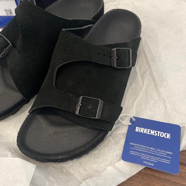 【美品】希少　BIRKENSTOCK チューリッヒ　トープ　ネイビー　38