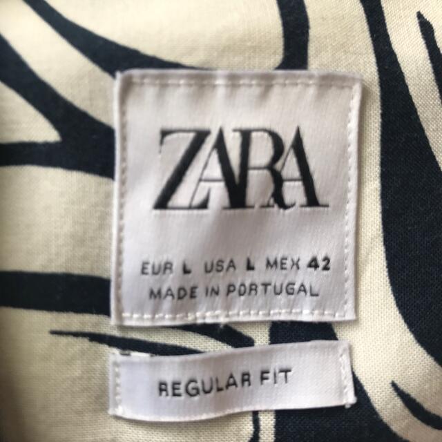 ZARA(ザラ)のZs@様専用　ZARA 柄シャツ メンズのトップス(シャツ)の商品写真