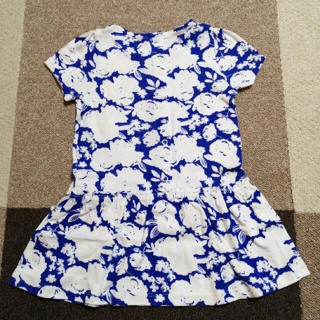 PETIT BATEAU(プチバトー)のプチバトー　ワンピース　18M　サイズ80 キッズ/ベビー/マタニティのベビー服(~85cm)(ワンピース)の商品写真