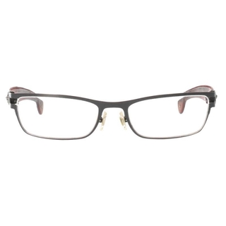 クロムハーツ(Chrome Hearts)のクロムハーツ M.DIVER レザーテンプルCHプラス眼鏡(サングラス/メガネ)