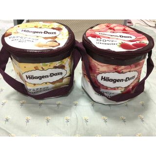 アイスクリーム(ICE CREAM)の非売品♡ハーゲンダッツ、保冷バッグ(^^)(弁当用品)