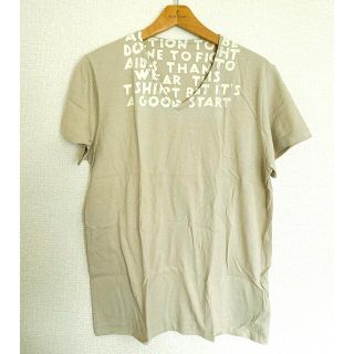 マルタンマルジェラ(Maison Martin Margiela)の★Ｎｏ．７５★ マルジェラ④【ベージュ・Ｍ】マルタンマルジェラ　エイズＴシャツ(Tシャツ/カットソー(半袖/袖なし))