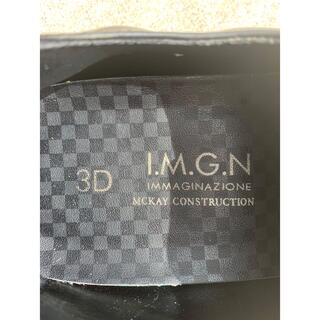 3D I.M.G.N IMMAGINAZIONE 革靴 黒
