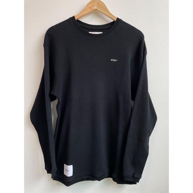 wtaps WAFFLE LS COPO black M ダブルタップス - Tシャツ/カットソー ...