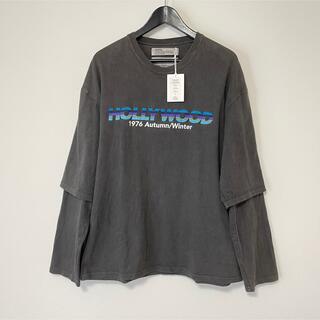 ジエダ(Jieda)のDAIRIKU [ "HOLLYWOOD" Layered T-Shirt ](Tシャツ/カットソー(七分/長袖))