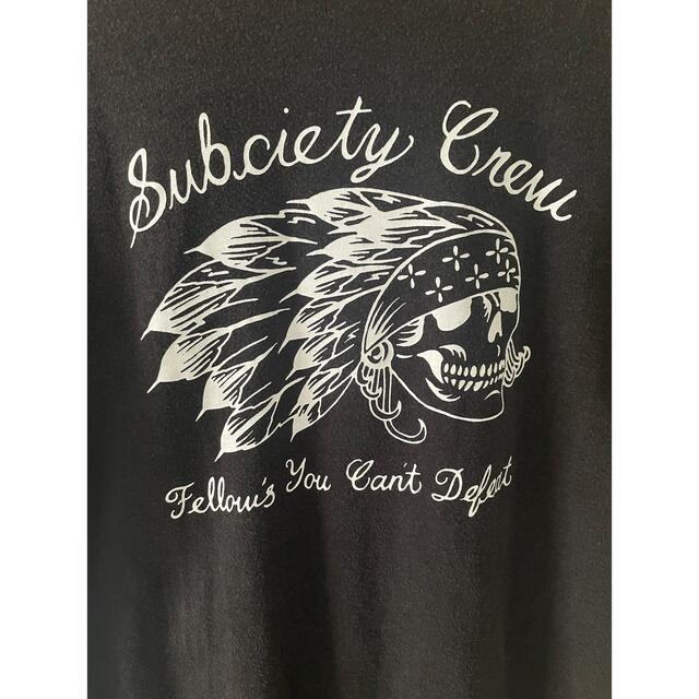 Subciety(サブサエティ)のSubciety Tシャツ サブサエティー サイズM メンズのトップス(Tシャツ/カットソー(半袖/袖なし))の商品写真