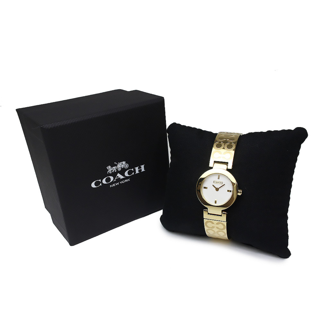 COACH(コーチ)のコーチ COACH マーサー オプ アート クオーツ 腕時計 ゴールド 14501245 箱付 （未使用　展示品） レディースのファッション小物(腕時計)の商品写真