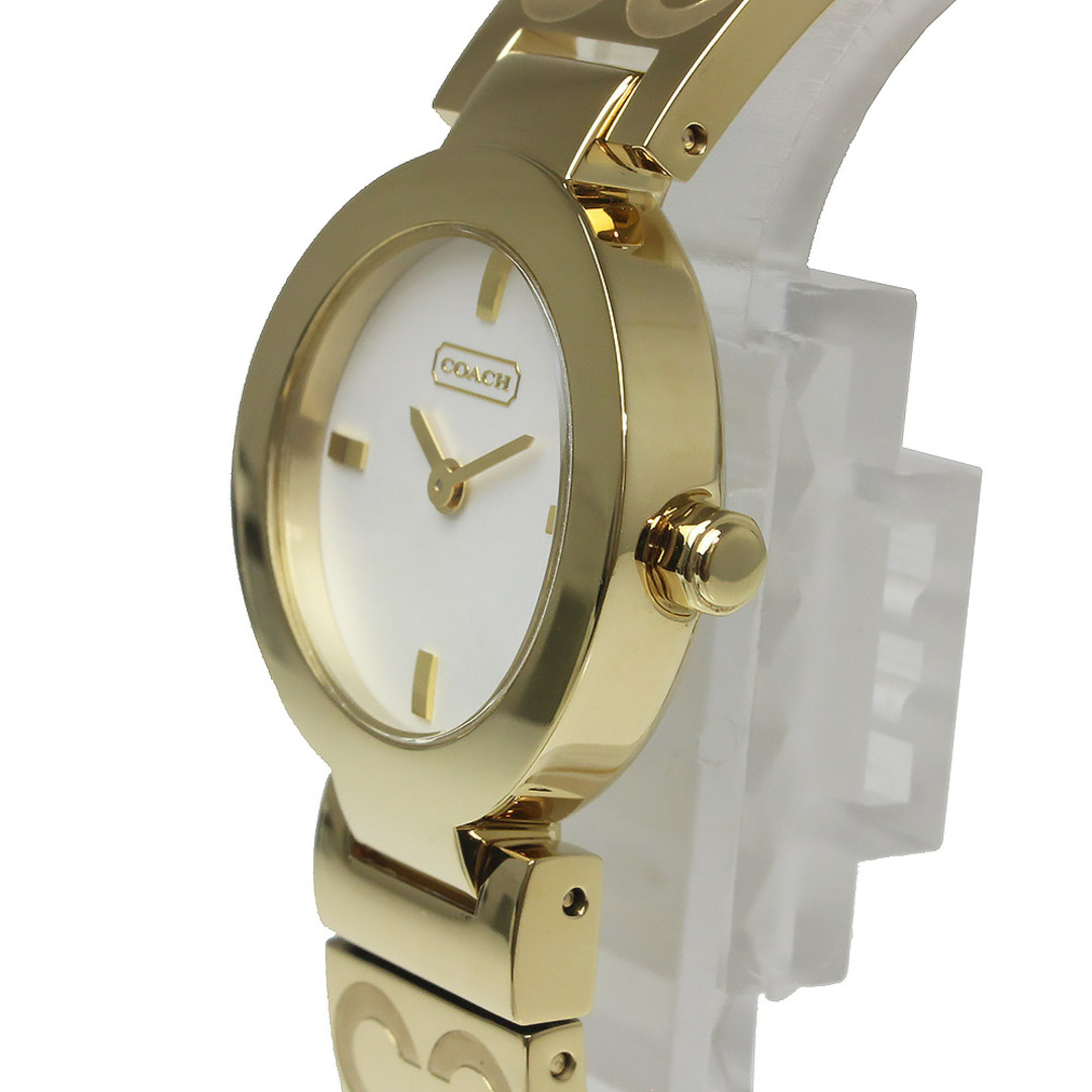 COACH(コーチ)のコーチ COACH マーサー オプ アート クオーツ 腕時計 ゴールド 14501245 箱付 （未使用　展示品） レディースのファッション小物(腕時計)の商品写真