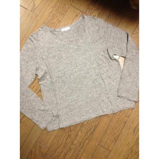 アーバンリサーチ(URBAN RESEARCH)の美品URBAN RESEARCH 霜降りVネックカットソー アーバンリサーチ(Tシャツ/カットソー(七分/長袖))