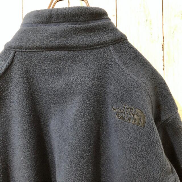 THE NORTH FACE(ザノースフェイス)のノースフェイス　フリースジャケット　紺　メンズM レディースXL相当 メンズのジャケット/アウター(ブルゾン)の商品写真