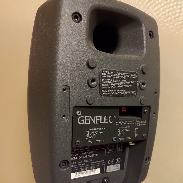 GENELEC 8030A 2本 ジェネレック モニタースピーカー正規品 3