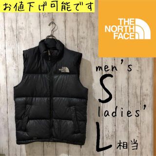 ノースフェイス(THE NORTH FACE) ダウンベスト(メンズ)(ブラック/黒色 ...