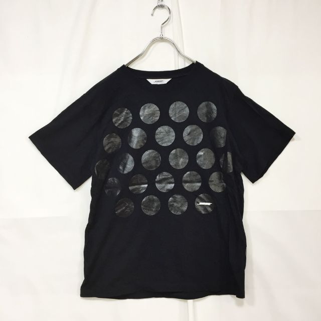 BOSE(ボーズ)の【人気】ボーズ 半袖Tシャツ 綿100％ ドット柄 ブラック サイズF メンズのトップス(Tシャツ/カットソー(半袖/袖なし))の商品写真