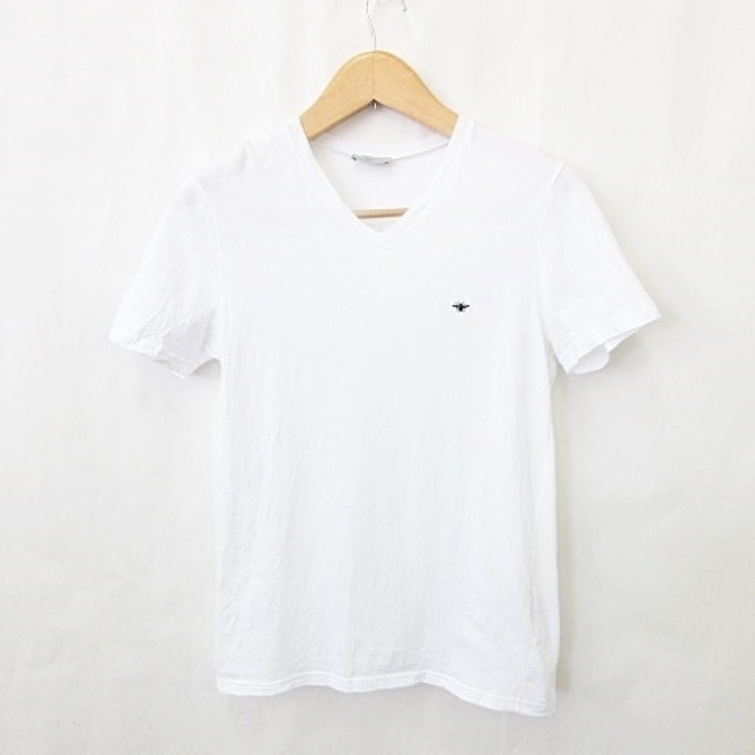 415cm身幅ディオールオム Dior HOMME KAWS Tシャツ 半袖 BEE 白 XS