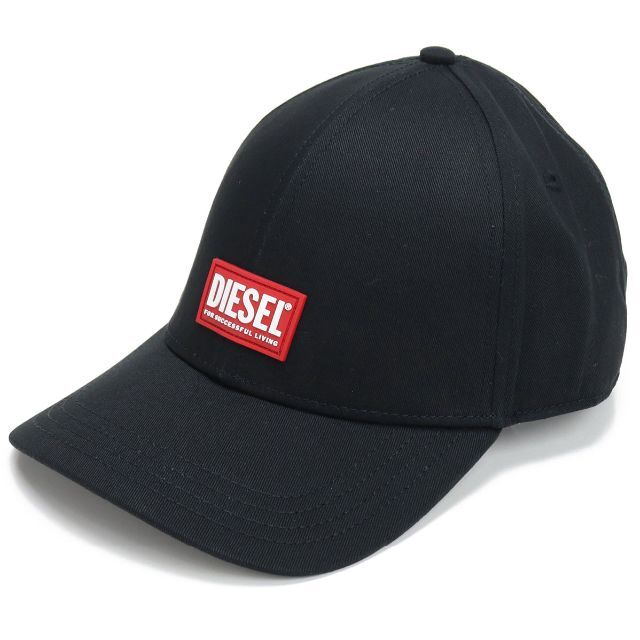 本店は DIESEL ブラック 帽子 メンズ キャップ DIESEL ディーゼル - キャップ