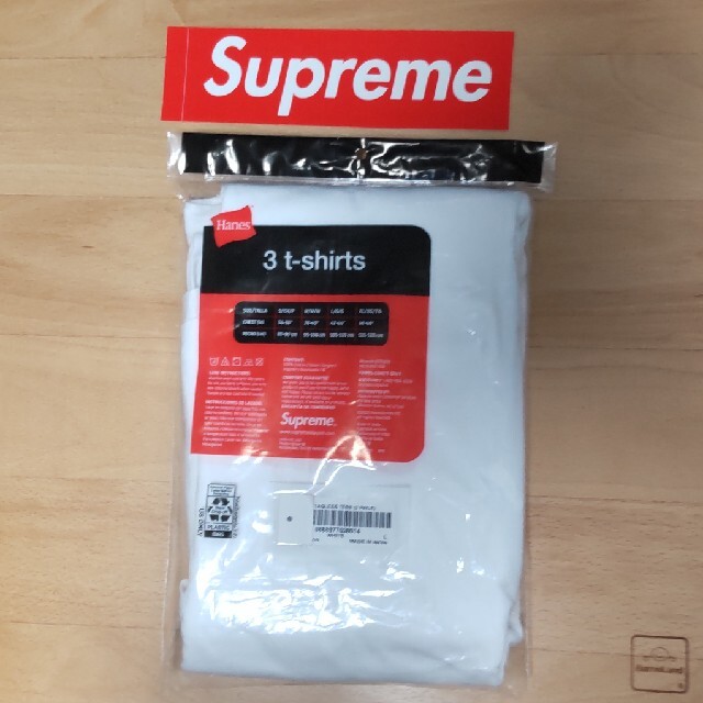 Supreme(シュプリーム)の[nomo様専用]Supreme シュプリーム パックTシャツ 3−1=2枚 メンズのトップス(Tシャツ/カットソー(半袖/袖なし))の商品写真