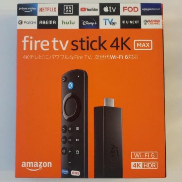 amazon fire tv stick 4K MAX 新品未開封2個の通販 by たけ｜ラクマ
