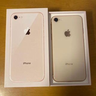 アイフォーン(iPhone)のiPhone 8 Gold 64 GB ※SIMロックあり(スマートフォン本体)