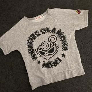 ヒステリックミニ(HYSTERIC MINI)のヒスミニ　トップス　80(Ｔシャツ)