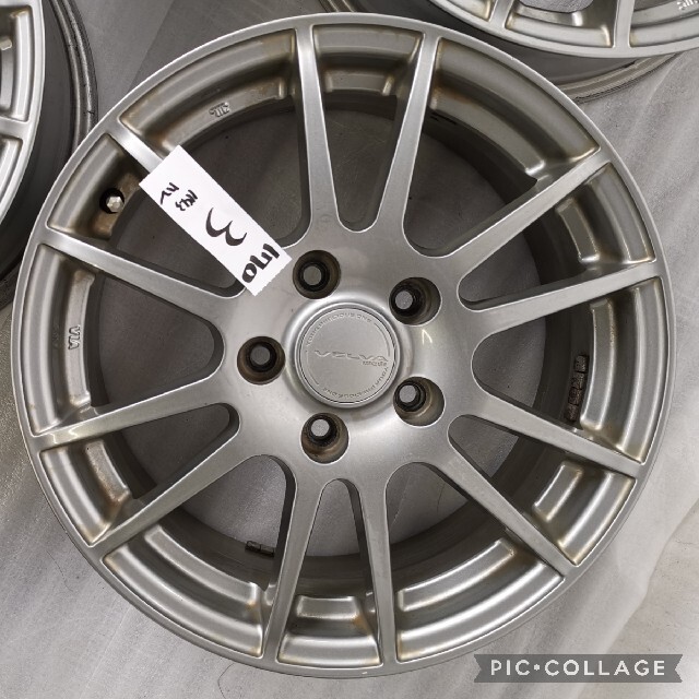 Weds VELVA 16インチ 6.5J インセット52 114.3 5穴 - ホイール