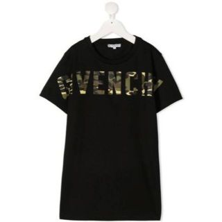 ジバンシィ(GIVENCHY)のGIVENCHY KIDS カモフラージュロゴプリントコットンTシャツ 6歳用 (Tシャツ/カットソー)