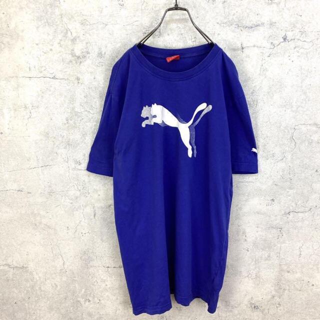 PUMA(プーマ)の希少 90s プーマ Tシャツ プリントロゴ 美品 メンズのトップス(Tシャツ/カットソー(半袖/袖なし))の商品写真