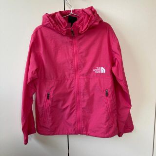 ザノースフェイス(THE NORTH FACE)のTHE NORCE FACE 130 コンパクトジャケット　ピンク(ジャケット/上着)