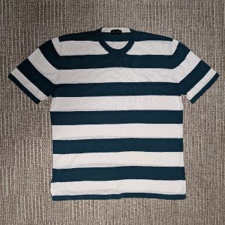 ロベルトコリーナ(ROBERTO COLLINA)の極美品 ROBERTO COLLINA 半袖 コットン ニット イタリア製(Tシャツ/カットソー(半袖/袖なし))