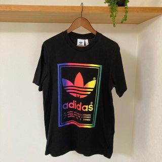 アディダス(adidas)のadidas★アディダスオリジナルス ビンテージTシャツ黒(Tシャツ(半袖/袖なし))