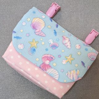 ⭐オーダー受付中⭐　移動ポケット　クリップ別　ハンドメイド　女の子　ゆめかわ(外出用品)