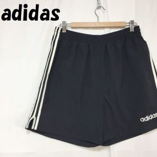 アディダス(adidas)の【人気】アディダス ハーフパンツ スポーツウェア ブラック サイズL(ショートパンツ)