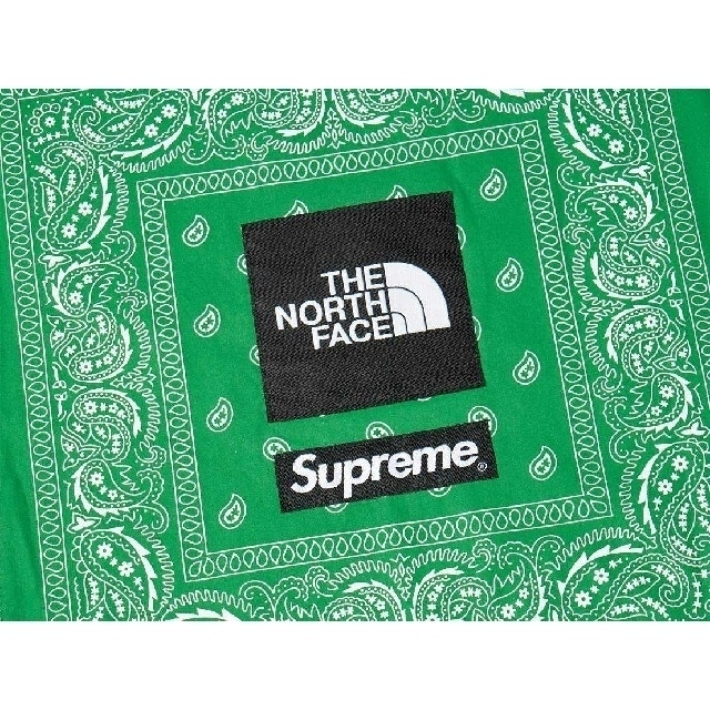 Supreme The North Face Bandana T S 白 2