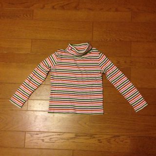 ジンボリー(GYMBOREE)のキッズ お花の飾り付きボーダーTシャツ(その他)