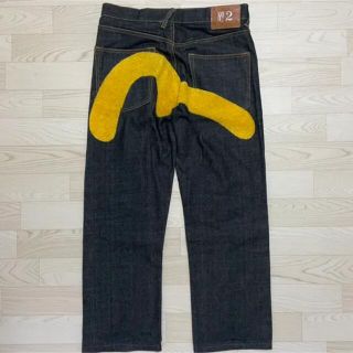 Evisu エビス Size 32 Yellow Line