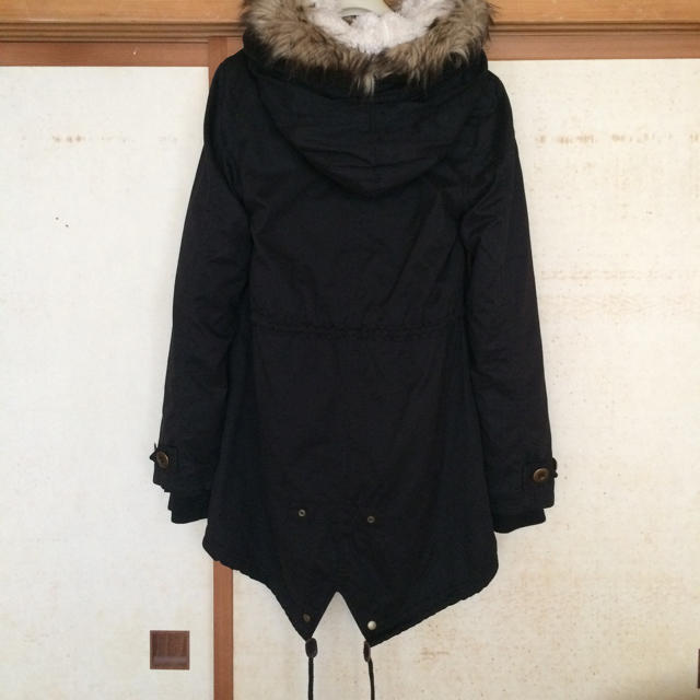 INGNI(イング)のINGNI モッズコート 黒 レディースのジャケット/アウター(モッズコート)の商品写真