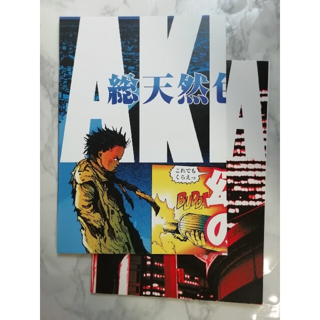 総天然色AKIRA（アキラ）書店用ポスター2枚セット