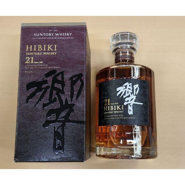 有名ブランド サントリー - 未開栓品 箱付き サントリー ウイスキー 響