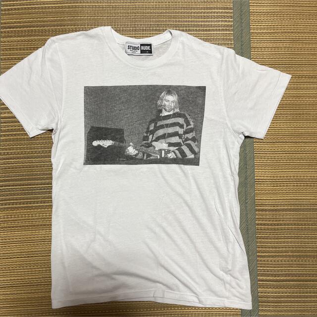 HYSTERIC GLAMOUR(ヒステリックグラマー)のRUDE GALLERY カートコバーン　NIRVANA tee tシャツ L メンズのトップス(Tシャツ/カットソー(半袖/袖なし))の商品写真